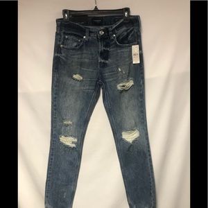 Mens Pac Sum  Destroyed Jeans Size 29X30 NWT